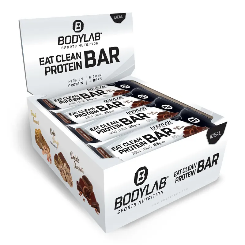 BODYLAB Eat Clean Protein Bar (12x65g) Double-Choco – 780 g