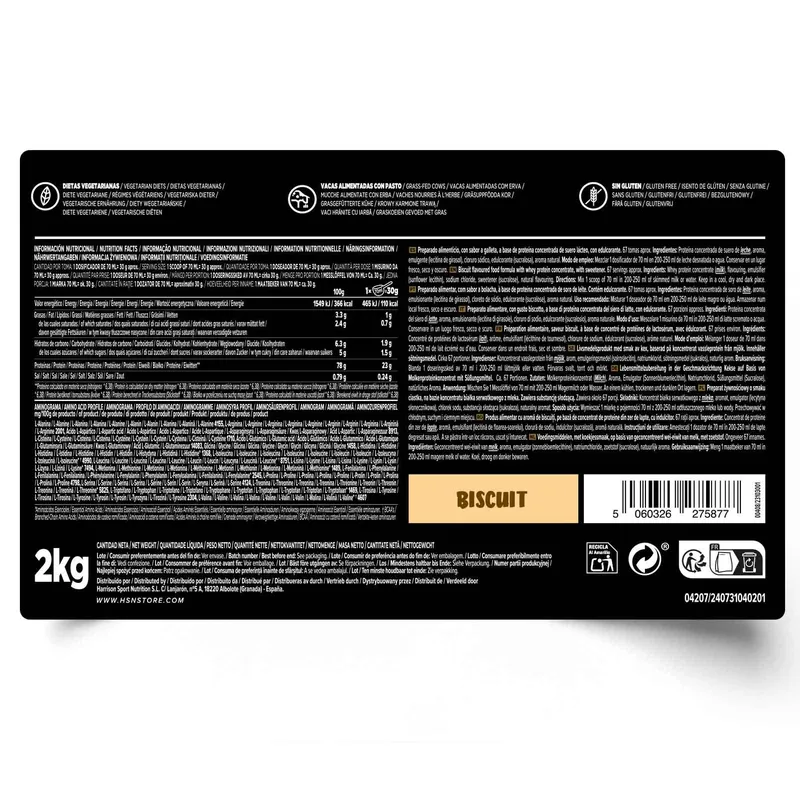 Evowhey protein - 2000 g - Biscuit Biscuit 2000 g