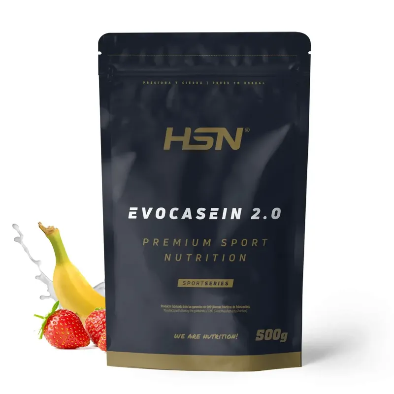 Evocasein 2.0 (micellar casein + DigeZyme®) - 500 g - Strawberry & Banana Strawberry & Banana 500 g