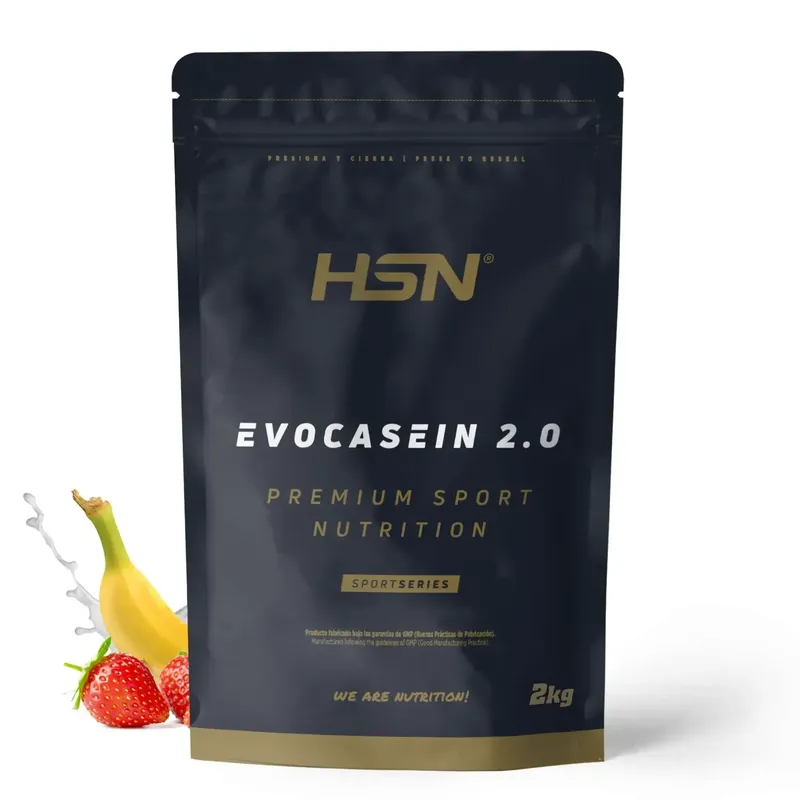 Evocasein 2.0 (micellar casein + DigeZyme®) - 2000 g - Strawberry & Banana Strawberry & Banana 2000 g
