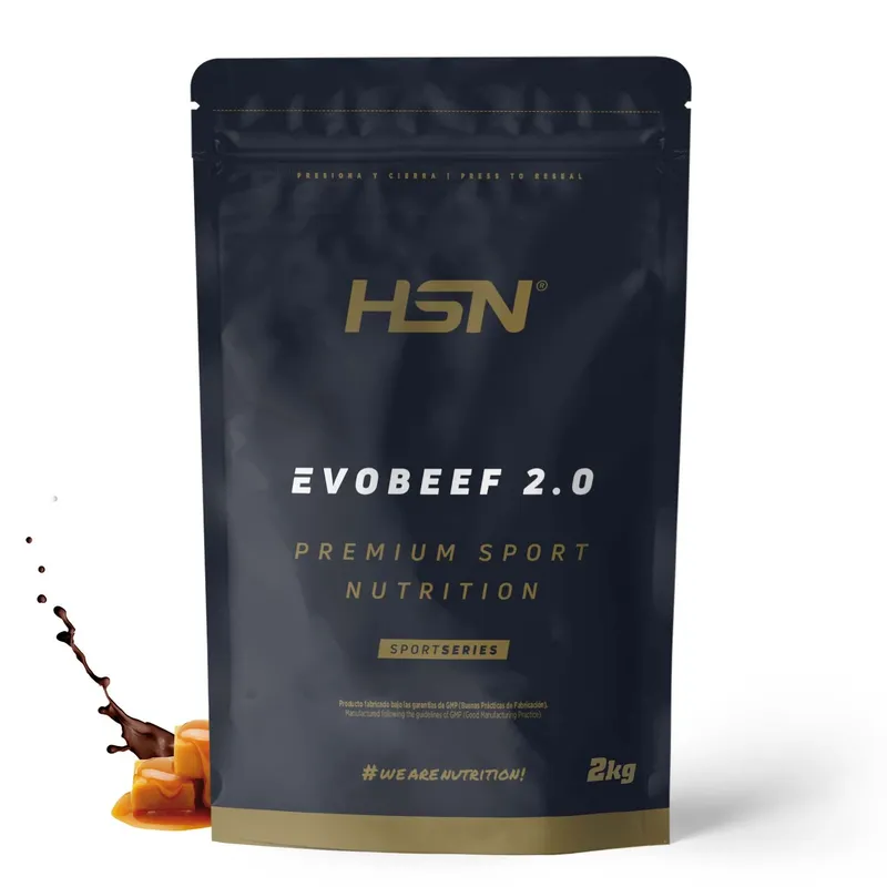 Evobeef 2.0 (hydrolysed beef protein) + leucine extra - 2000 g - Chocolate & Caramel Chocolate & Caramel 2000 g