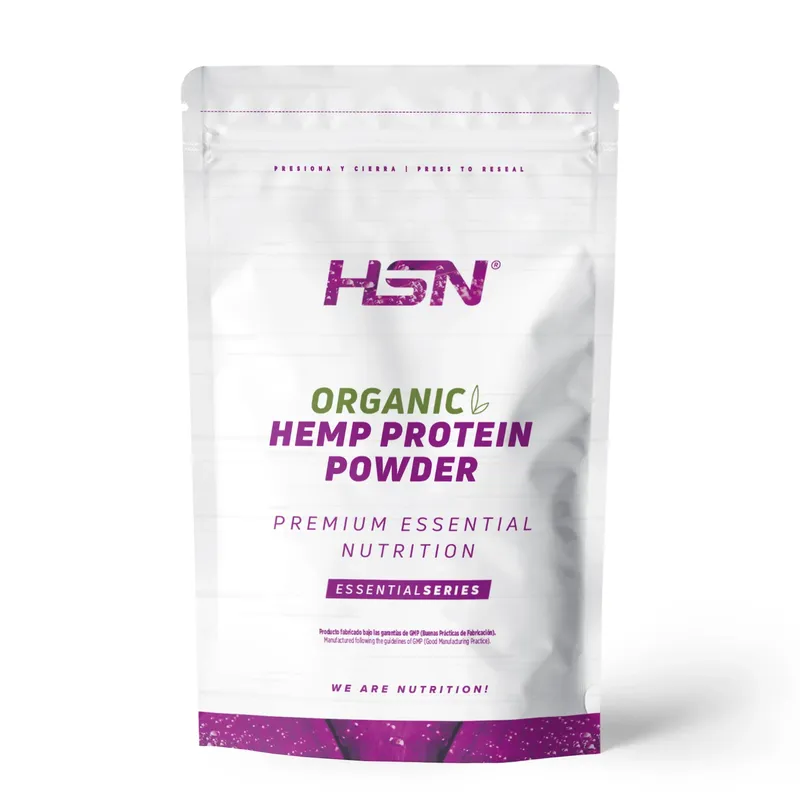Organic hemp protein