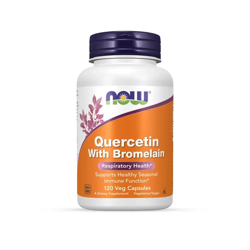 Now Foods QUERCETIN + BROMELAIN (400mg/82,5mg) – 48 g