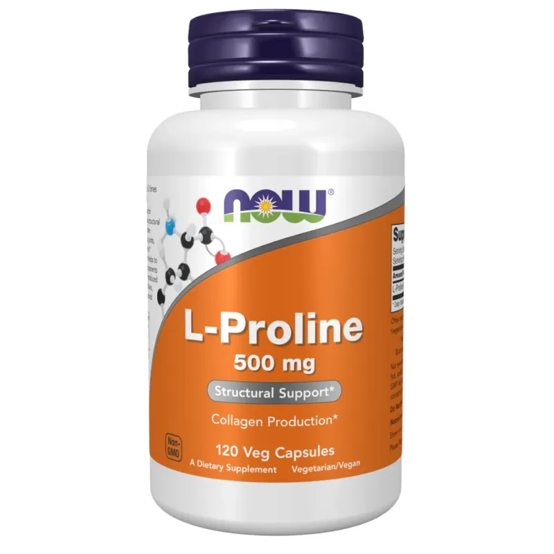 L-PROLINE 500mg - 120 veg caps