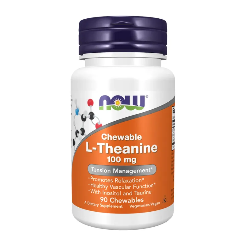 L-THEANINE 100mg - 90 chewable tablets