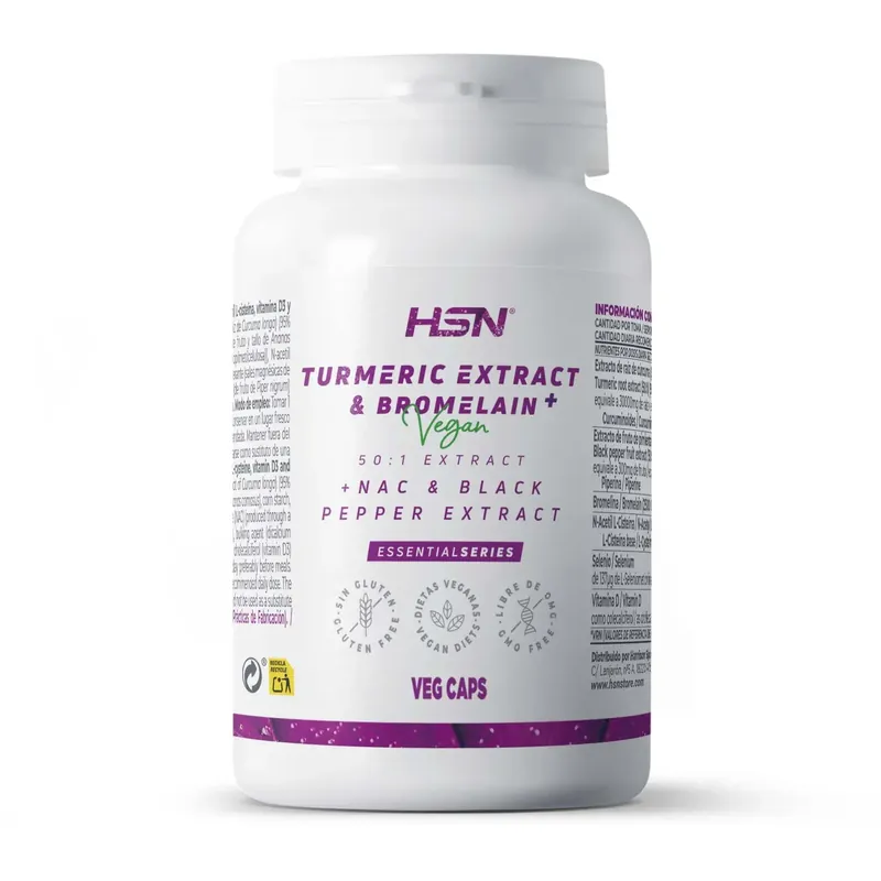 TURMERIC EXTRACT (50:1) AND BROMELAIN PLUS