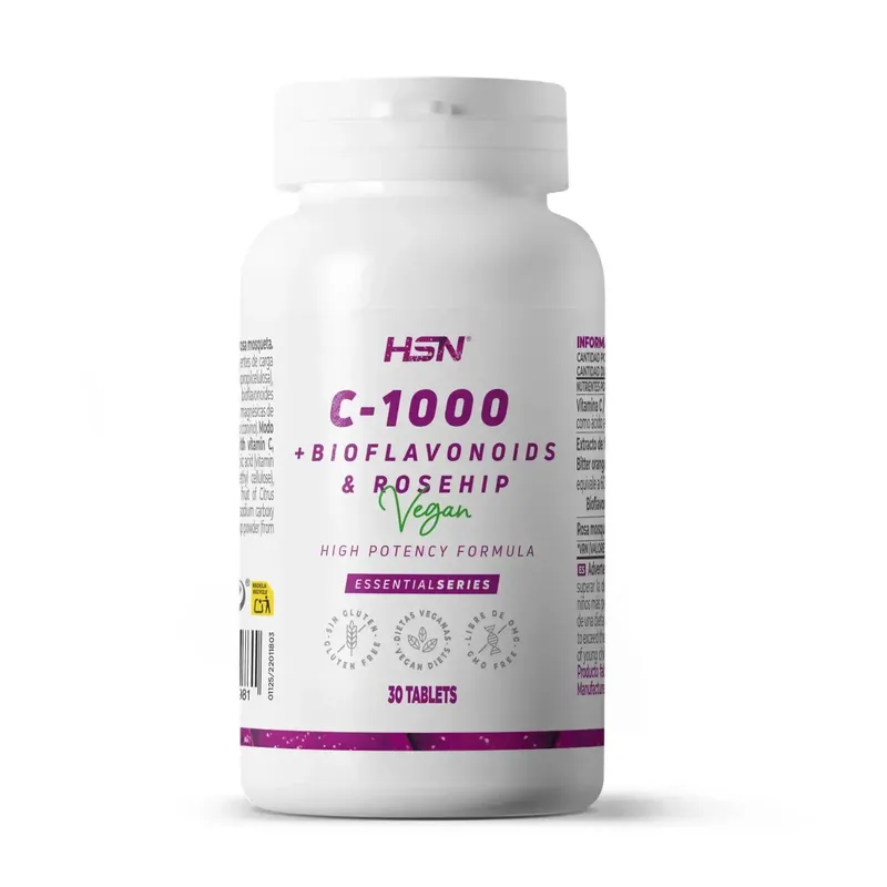 Vitamin C 1000mg + bioflavonoids + rose hip - 30 tablets 30 tablets