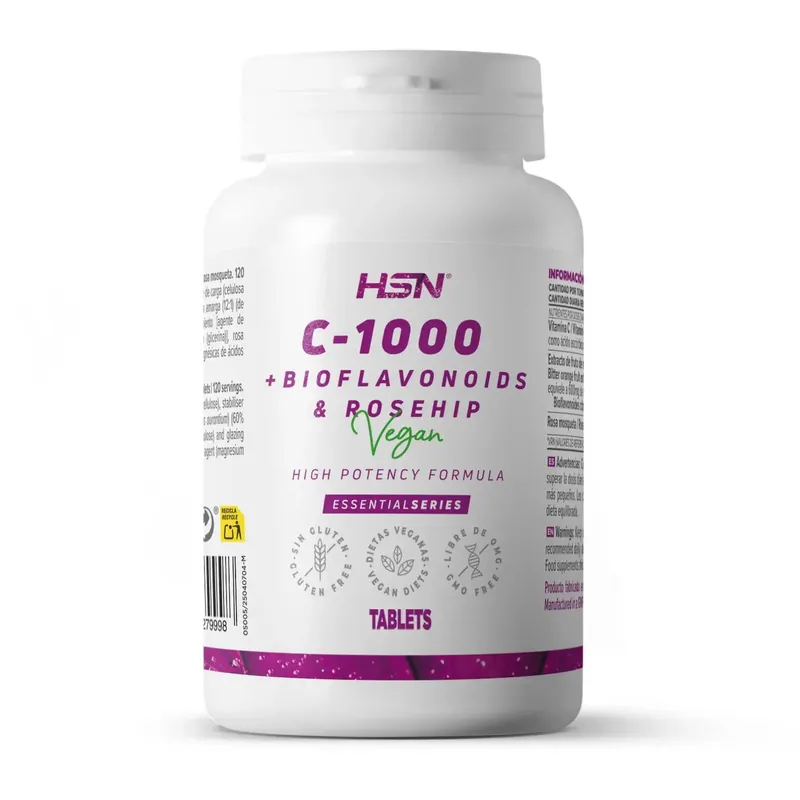 VITAMIN C 1000mg + BIOFLAVONOIDS + ROSE HIP