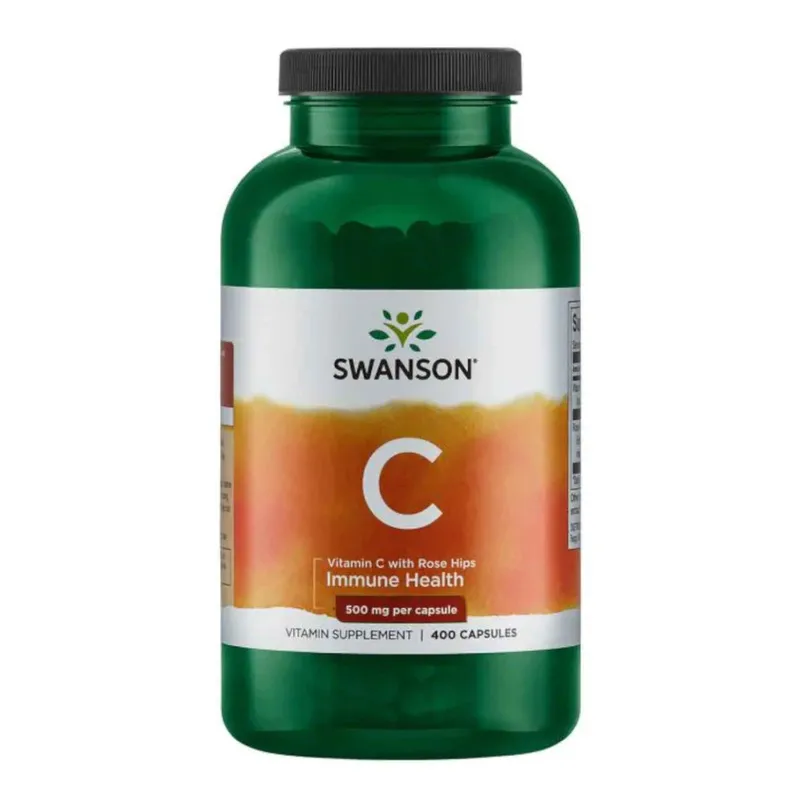 VITAMIN C + ROSE HIPS 500mg