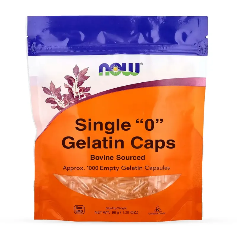 Empty gelatin capsules "0" - 1000 capsules 1000 capsules