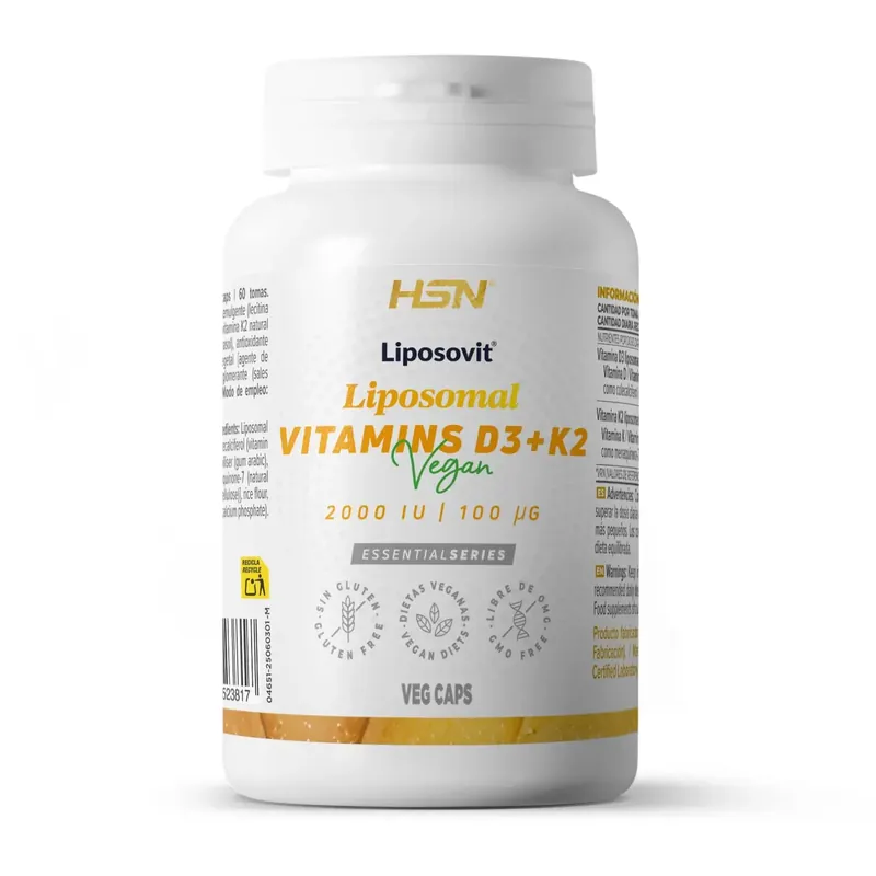 LIPOSOMAL VITAMINS D3 2000IU + K2 (100mcg VITAMIN K) (Liposovit®)