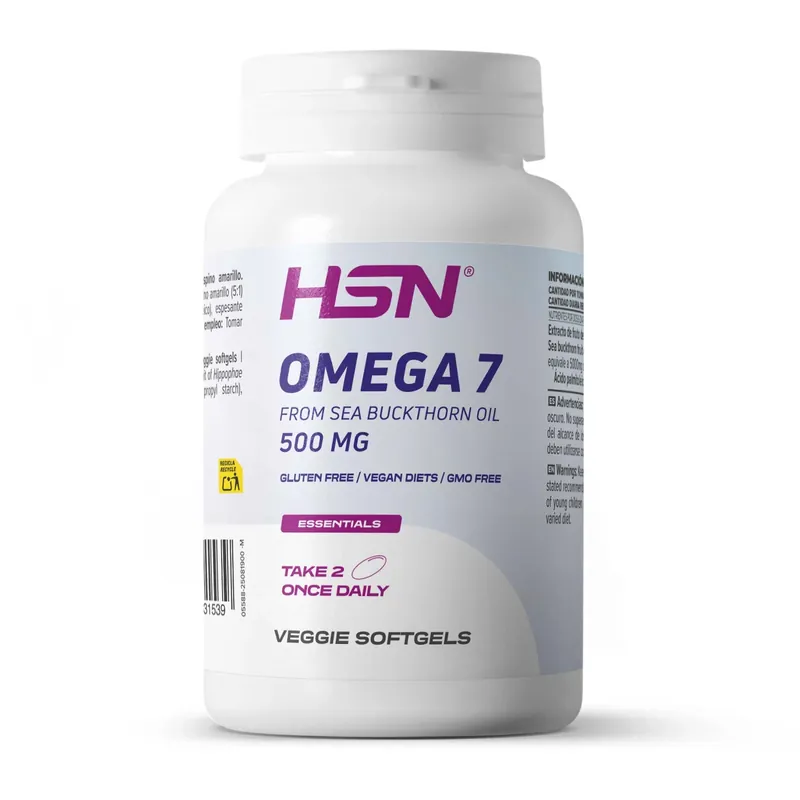 VEGAN OMEGA-7 SEA BUCKTHORN OIL 500 mg