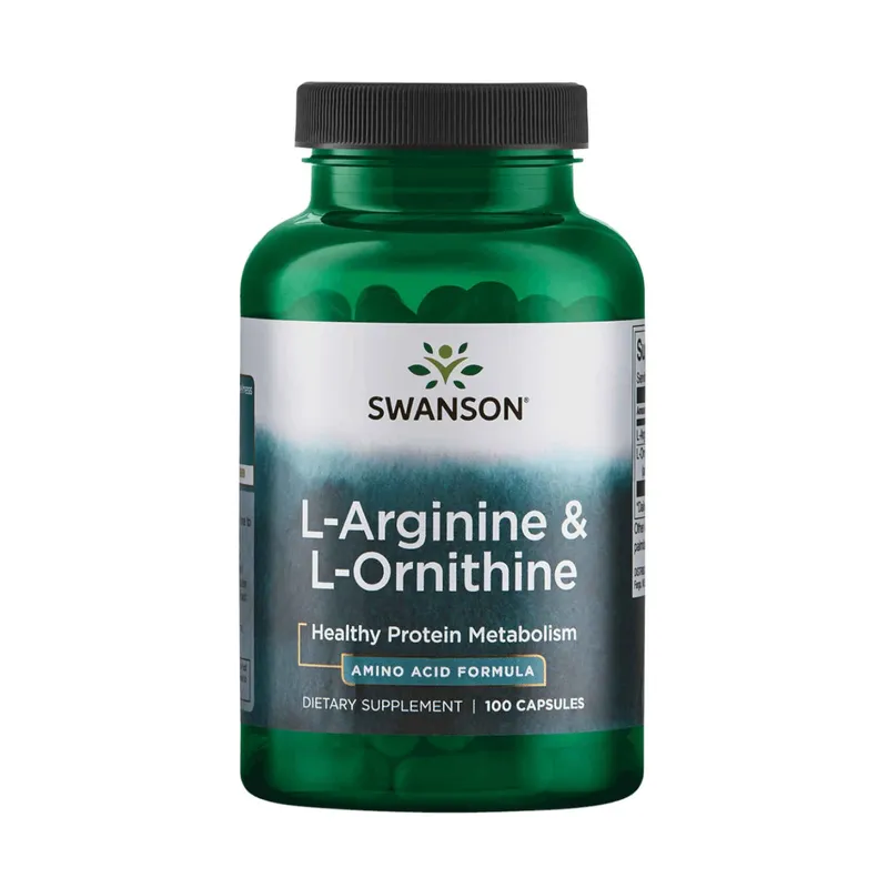 L-arginine & L-ornithine 500mg/250mg