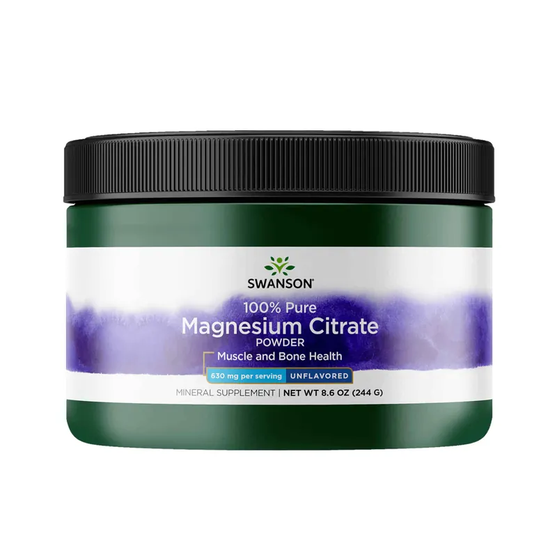 Magnesium citrate powder