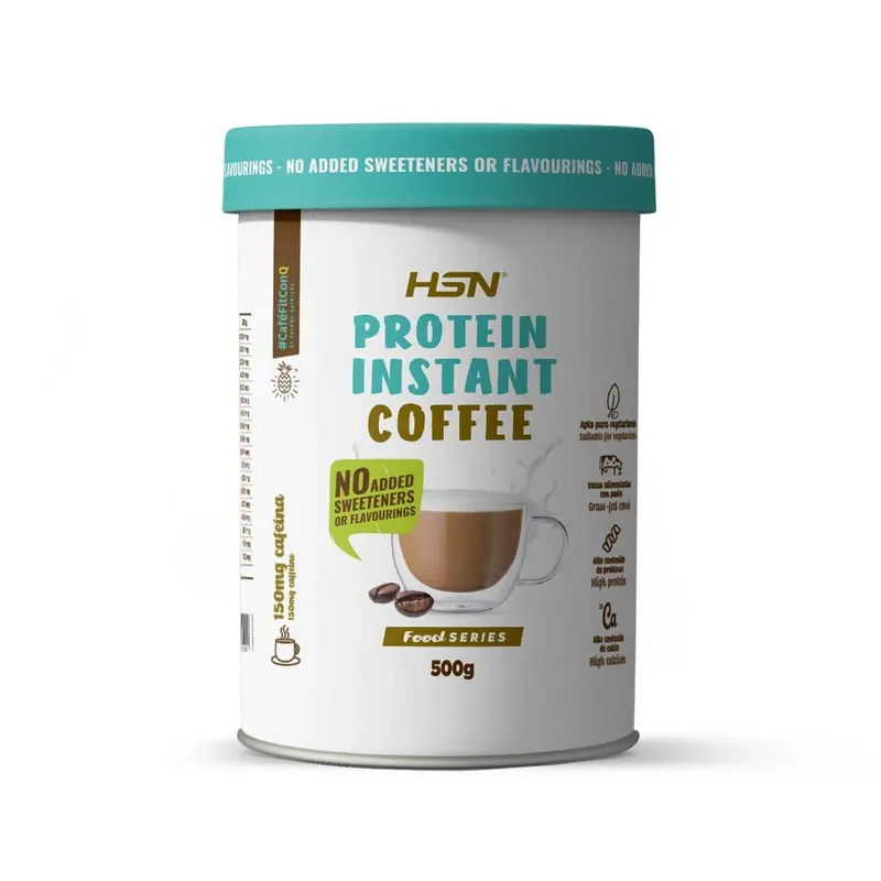 Food Series PROTEIN INSTANT COFFEE NO SWEETENERS #CaféFitConQ – 500 g