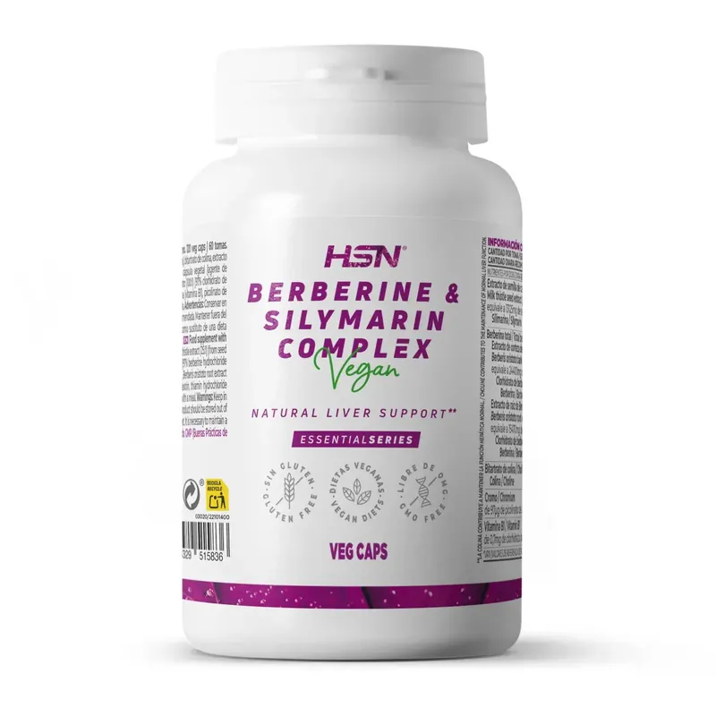BERBERINE 175mg & MILK THISTLE (SILYMARIN 210mg) COMPLEX