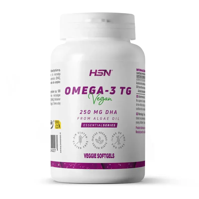 DHA VEGAN 250mg OMEGA-3 TG SEAWEED OIL
