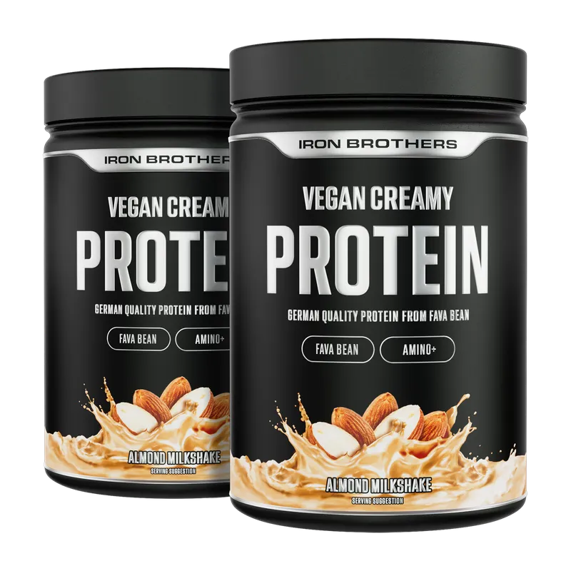 Iron Brothers Vegan Creamy Protein - Double Pack – 1816g
