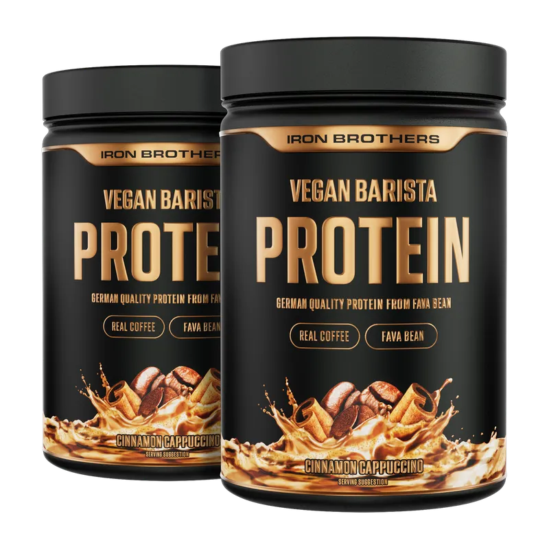 Iron Brothers Vegan Barista Protein - Double Pack – 1816g