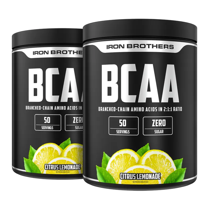 Iron Brothers BCAA Zero - Double Pack – 1000g