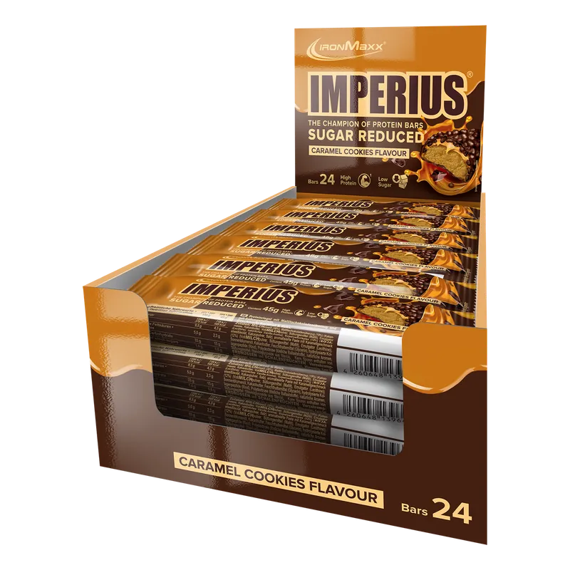 IronMaxx Imperius (24x45g) - Caramel Cookie – 24x45g