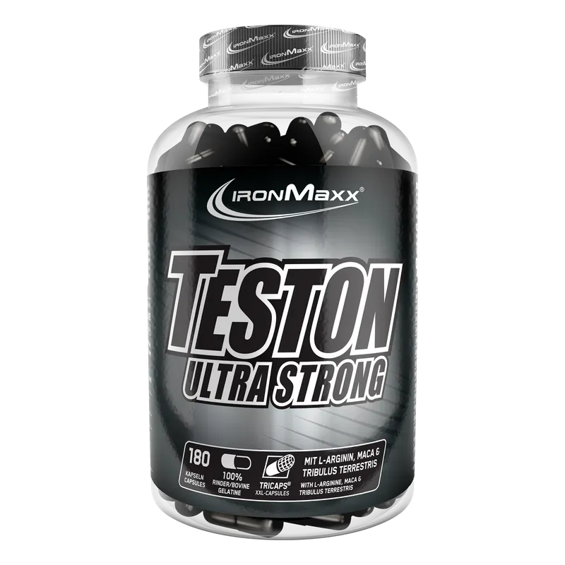 IronMaxx | Teston Ultra Strong - 180 Kapseln