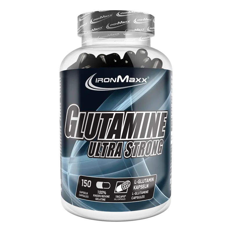 IronMaxx Glutamine Ultra Strong, 150 Kapseln