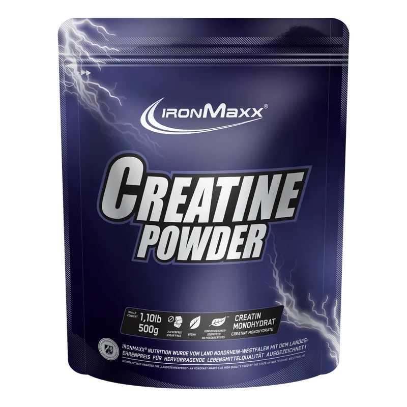 IronMaxx CREATINE Powder, 500 g Beutel