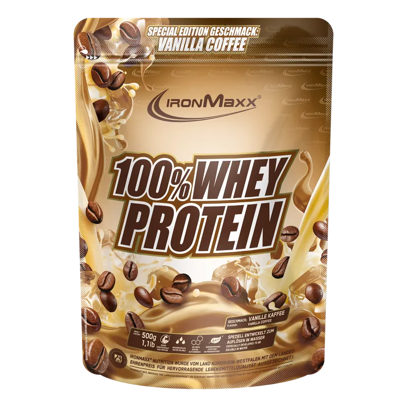 100% Whey Protein (500g) - Vanilla Coffee