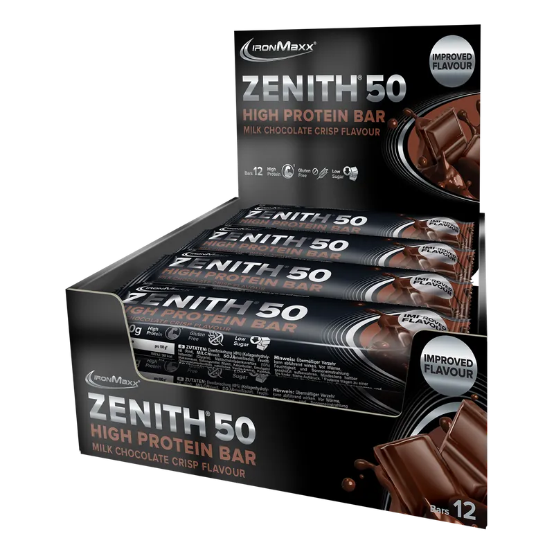 IronMaxx ZENITH® 50 Protein Riegel – 100g