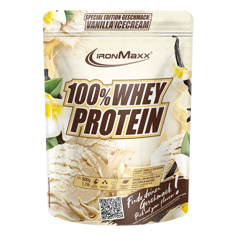 100% Whey Protein (500g) - Vanilla Ice Cream