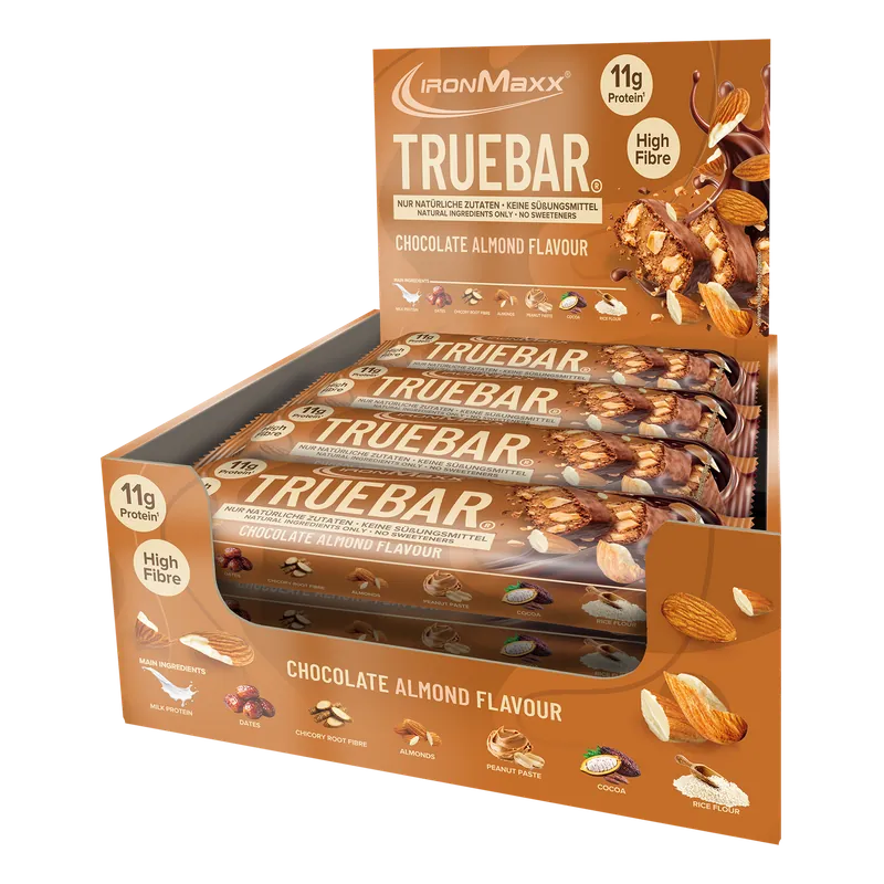 IronMaxx TrueBar® (12x45g) - Chocolate Almond – 12x45g