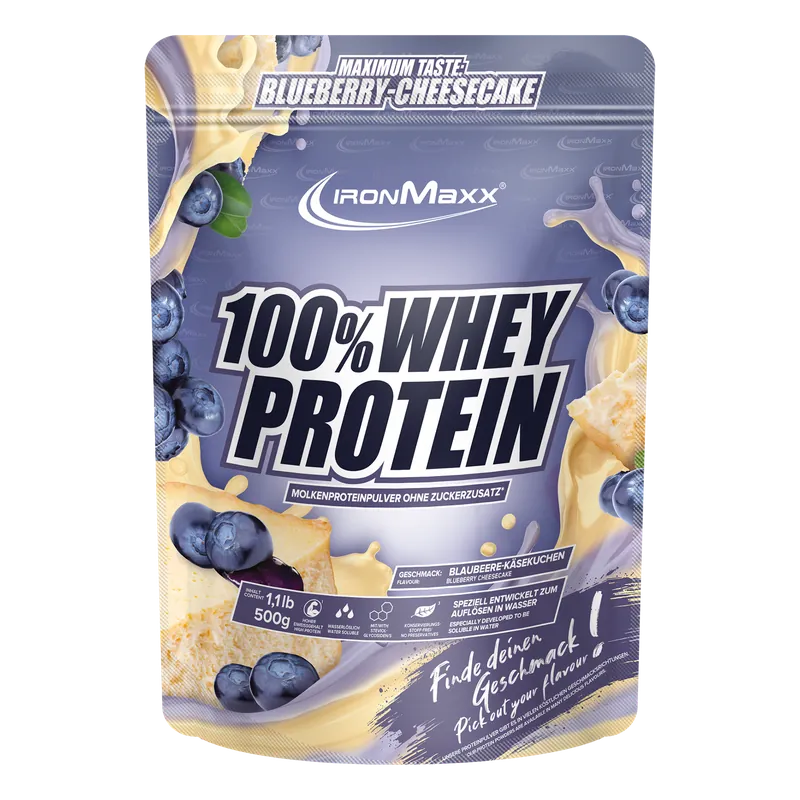 100% Whey Protein (500g) - Blueberry Cheesecake