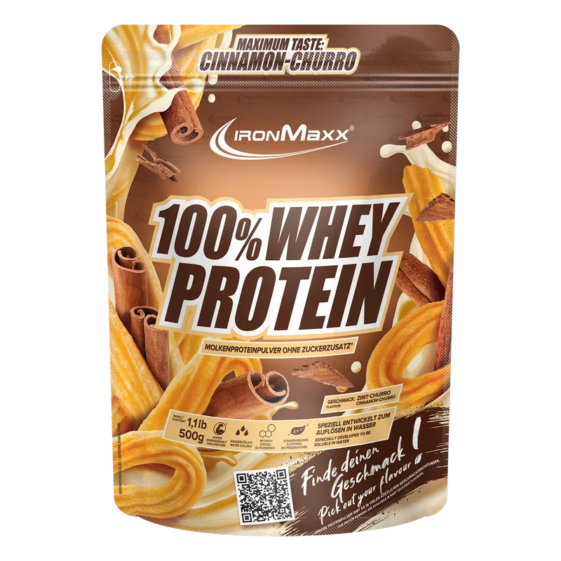 100% Whey Protein (500g) - Cinnamon Churro