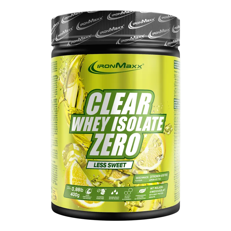 Clear Whey Isolate ZERO (400g) - "Less sweet"  Lemon Ice Tea