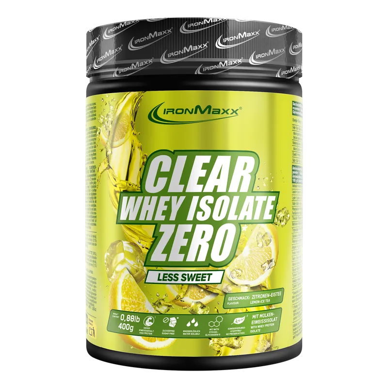 Clear Whey Isolate ZERO (400g) - "Less sweet" Lemon Ice Tea "Less sweet" Lemon Ice Tea 400g