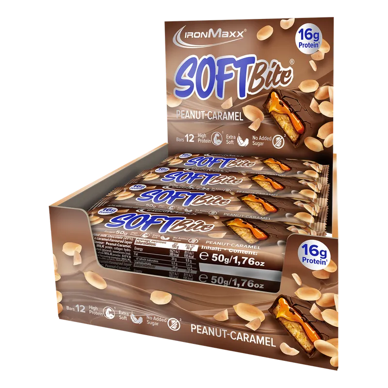 Softbite (12x50g) - Peanut Caramel