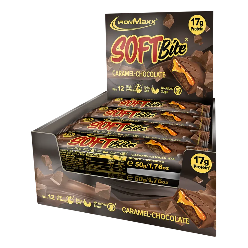 Softbite (12x50g) - Caramel Chocolate