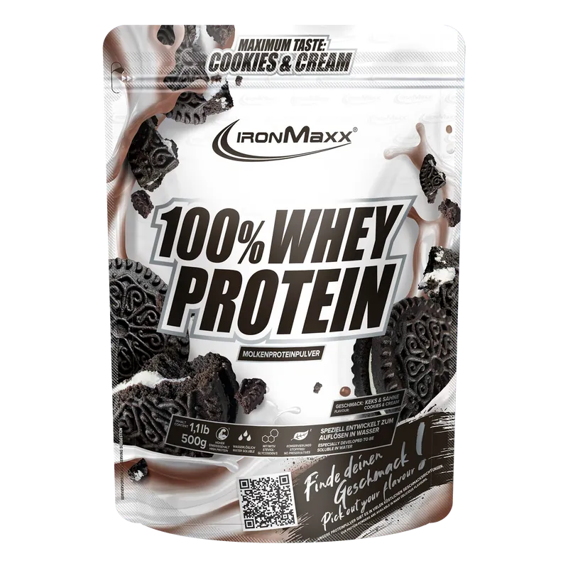 100% Whey Protein (500g) - Cookies & Cream