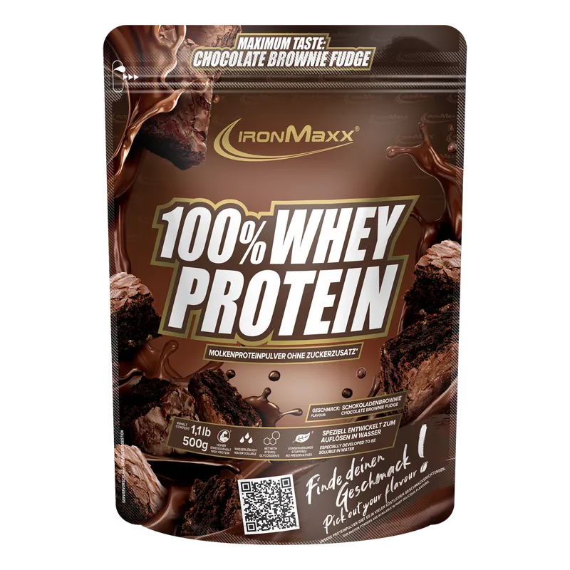 100% Whey Protein (500g) - Chocolate Brownie Fudge