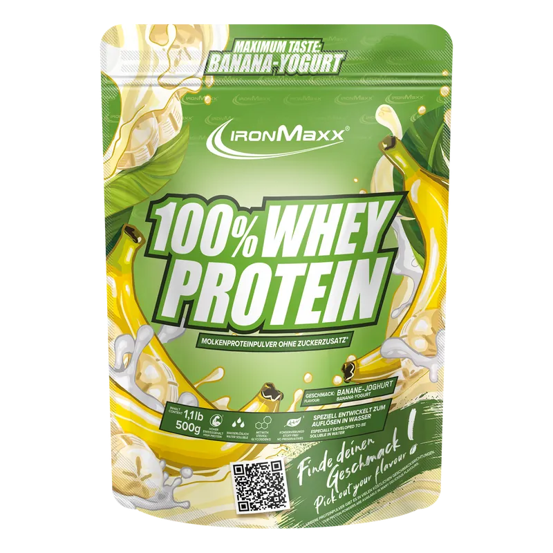100% Whey Protein (500g) - Banane Yoghurt