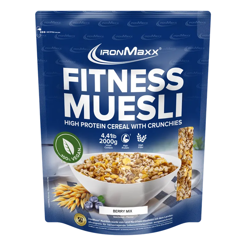 IronMaxx Fitness Müsli – 500g