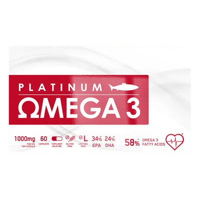 Platinum Omega 3 - 60 Kapseln
