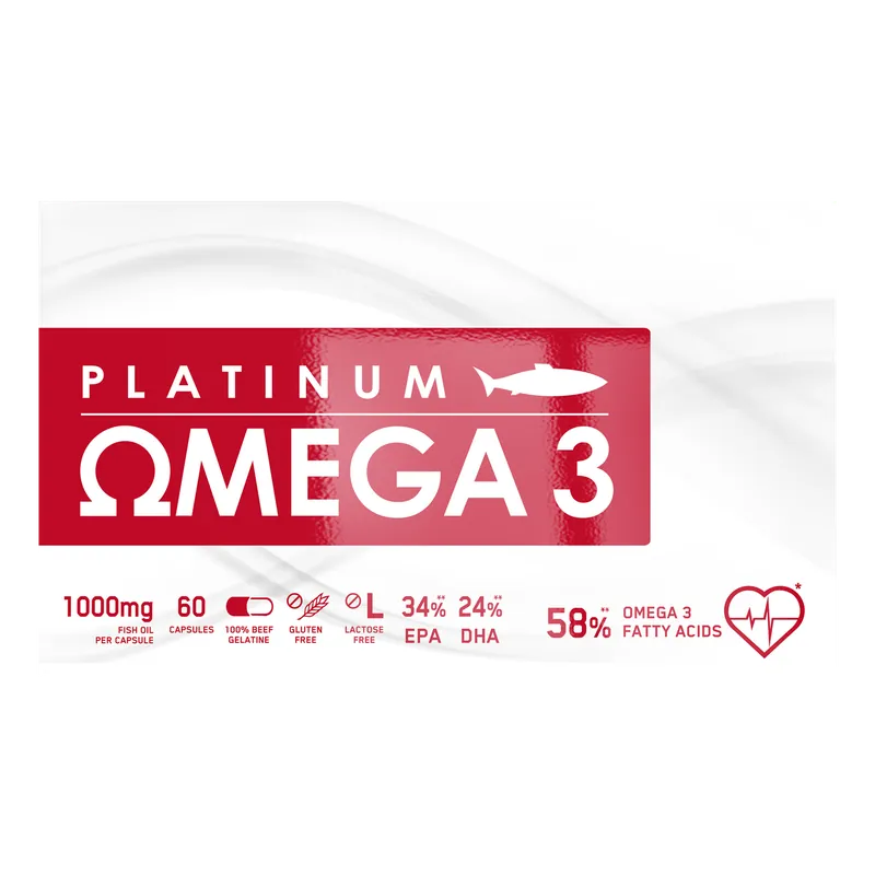 Platinum Omega 3 - 60 Kapseln