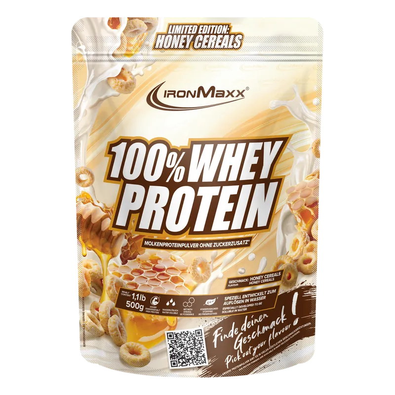 100% Whey Protein (500g) - Honey Cereal