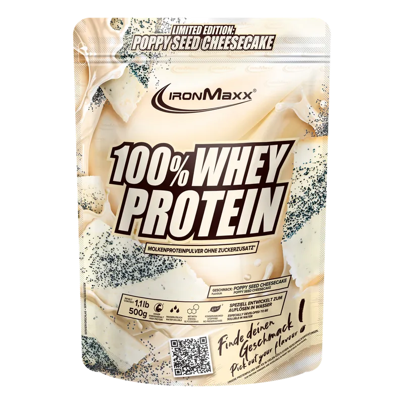 100% Whey Protein (500g) - Poppy Seed Cheesecake