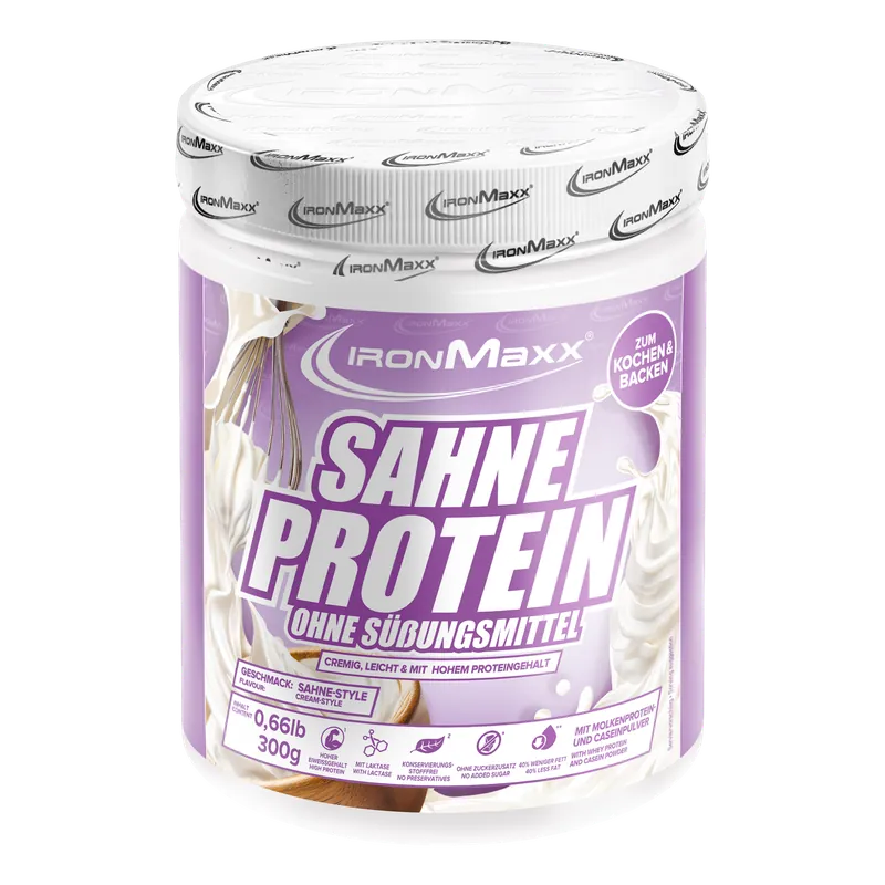 IronMaxx Sahne Protein (300g) - Sahne – 300g