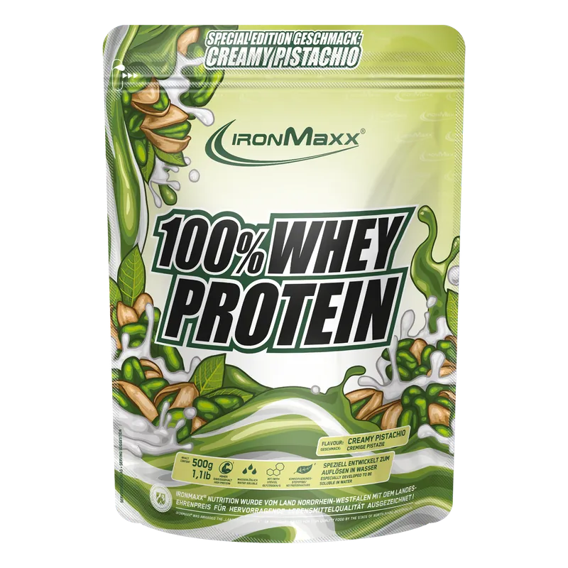 100% Whey Protein (500g) - Creamy Pistazie (Special Edition)