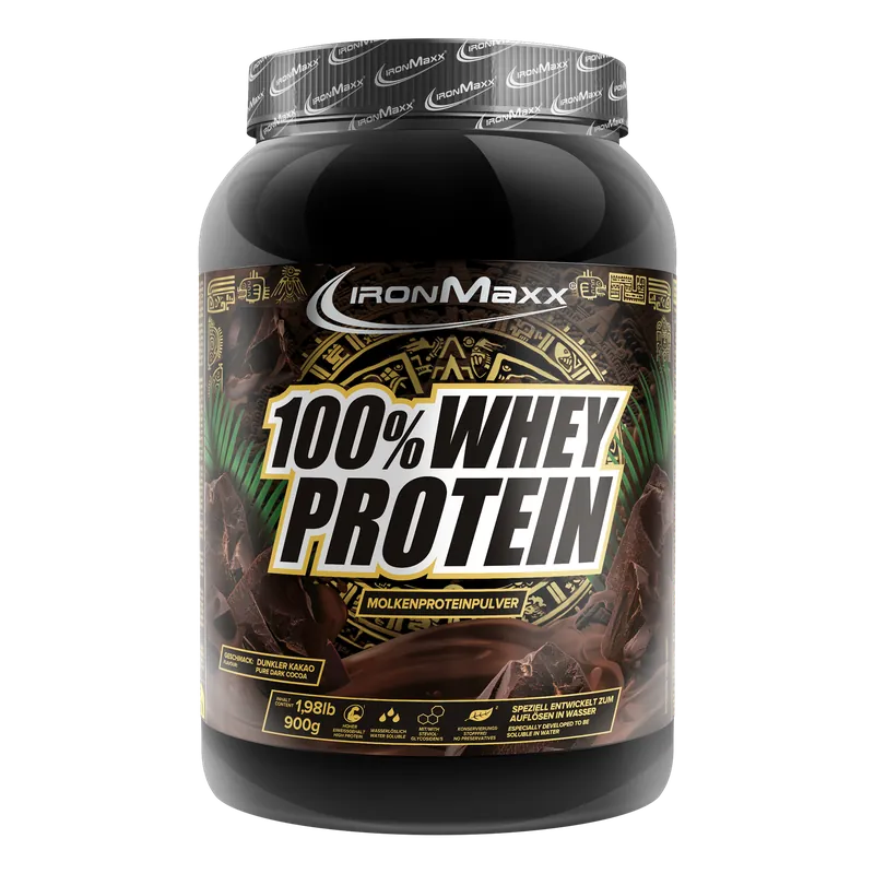 100% Whey Protein (900g) - Pure Dark Cocoa
