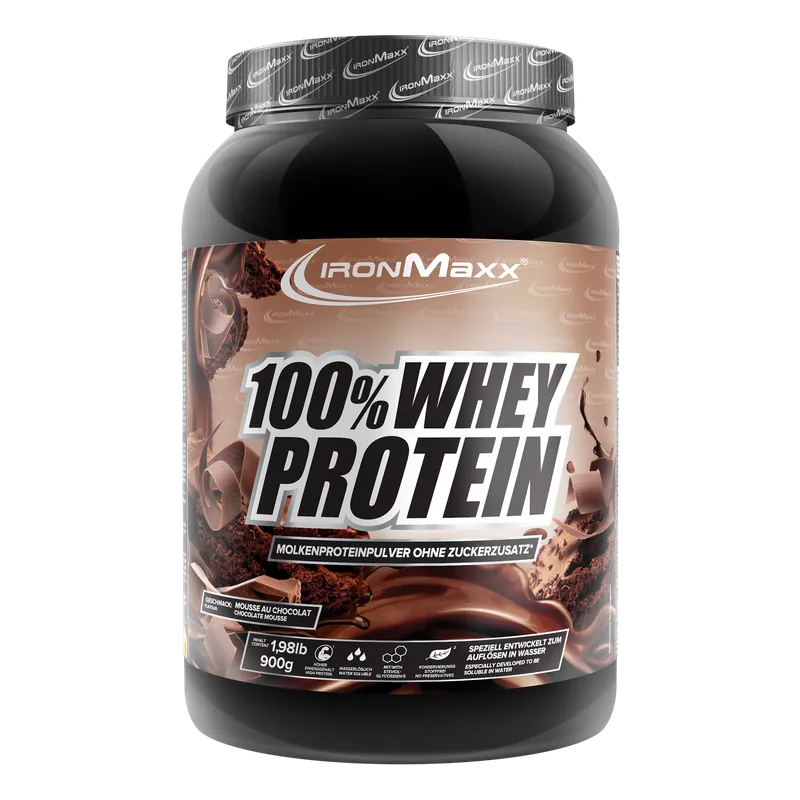 100% Whey Protein (900g) - Mousse au Chocolate